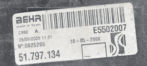 Fiat Grande Punto 1.2   1.4 8V wentylator chłodnicy wody silnika 55700464 51797135  5502007 7