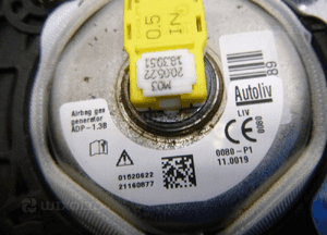 Peugeot 208 ii airbag poduszka pasażera 9820860280 10