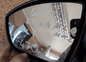 Lusterko lewe przód przednie ford kuga MK2 6 pin 3