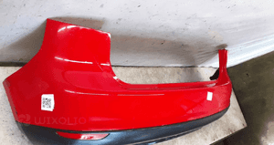 Zderzak tył tylny do volkswagen vw golf v + plus LY3D czerwony 4