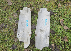 Oslona Oslony Termiczne Wydechu Dwa Wydechy Quattro Komplet Audi A4 B6 B7 17
