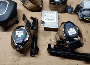 Poduszka konsoli kierowcy poduszki pasy sensor napinacze AIRBAG zestaw naprawczy Audi A6 C6 2