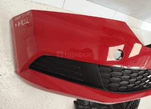Skoda fabia iii 3 lift zderzak przód przedni grill atrapa chłodnicy 5