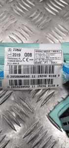 Mercedes W205 kurtyna airbag powietrzna prawa A2058600502 6