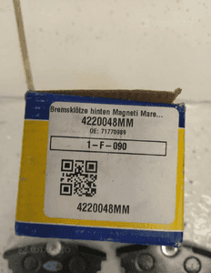Alfa romeo audi fiat lancia klocki hamulcowe tył tylne nowy oryginał 3
