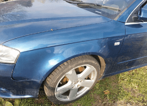 Błotnik lewy rzód audi A4 B7 s-line 3
