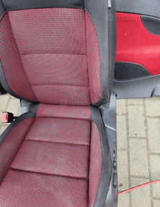 Vw eos fotele kanapy siedzenia boczki komplet grzane europa 12