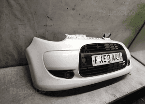 Zderzak przód przedni citroen C1 lift fl ktd biały 2