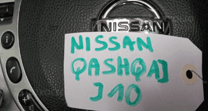 NISSAN QASHQAI J10 Lift deska rozdzielcza konsola napinacze poduszki AIRBAG 2007-2013 6