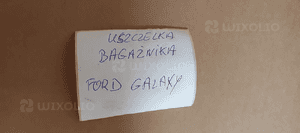 Uszczelka klapy bagażnika Ford Galaxy MK1 6
