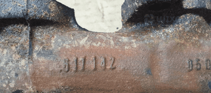 Kolektor wydechowy Mercedes Sprinter 2.2 CDI 95-06r 6111420501 5