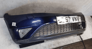 Zderzak przód przedni civic viii 8 ufo B536P granatowy granat spryskiwacze xenon  halogeny 4