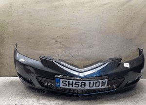 Zderzak przód przedni do mazda 3 lift fl ts 28B szary halogeny 1