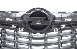 Atrapa grill zderzaka opel zafira c lift 341601492 13300698 7