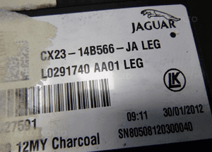 Jaguar xf X250 panel sterownik fotela lewy przód 9