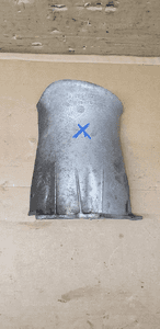 Osłona półosi przegubu prawa Audi A4 B6 8E0407720A 8E0407722A 1