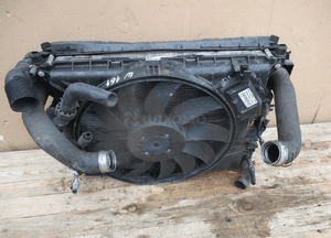 Komplet chłodnic wentylator mercedes ml W164 3.2 cdi 9