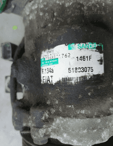 Kompresor sprężarka klimatyzacji Fiat Grande Punto 1.3jtd 51803078 3