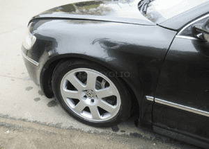 Błotnik przedni przód lewy vw phaeton LR9V 2002- 2