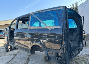 Mercedes 447 long  błotnik tył lewy prawy dach 1