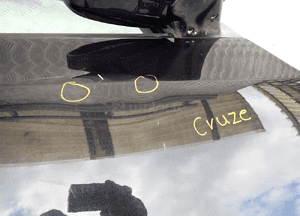 Drzwi prawy przód chevrolet cruze 3
