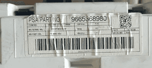 Citroen C5 III X7 1.6 2.0 2.2 HDI zegar licznik 9666326880 9665368980 9666326880 7