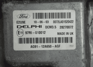 FORF MONDEO MK4 2,0TDCI STEROWNIK SILNIKA 97RI-010012 AG9112A650AGF 2012R 2