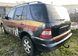 Mercedes ML 163 lift 400cdi maska zderzak drzwi klapa zamek xenon om628 2