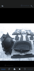 honda CRV lift 2006r  tapicerka bagażnika boczki