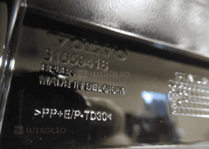 Spoiler lotka klapy tył tylnej volvo xc 40 XC40 31488325 2017- 13