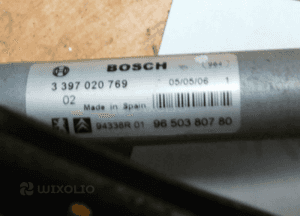 peugeot  207 mechanizm wycieraczek nr M4245 WYSYŁKA 2