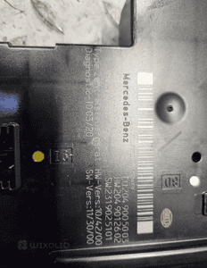 Mercedes W204 MODUŁ STEROWNIK KOMFORTU SAM BSI 2049005003 2049012602 3