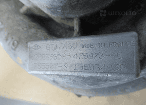 Turbina turbosprężarka renault scenic ii laguna ii megane ii 1.9 dci H6200398585 2003- 6