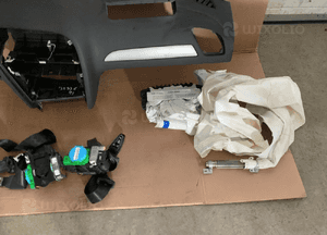 Konsola poduszki pasy AIRBAG zestaw do regeneracji Audi A4 B8 5