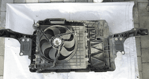 Chłodnica wentylator wiatrak wzmocnienie  Skoda Fabia 1 I 6Y0805245 komplet 2