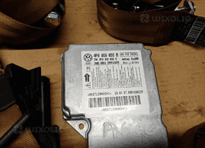 Poduszka konsoli kierowcy poduszki pasy sensor napinacze AIRBAG zestaw naprawczy Audi A6 C6 8