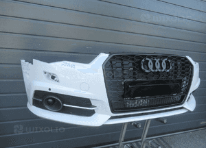 Zderzak przedni przód audi A6 C7 s-line lift 4G0807437AB 2014-2018 3