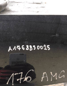 MERCEDES a 176 zderzak przód przedni zwykly oraz  pdc xenon 9