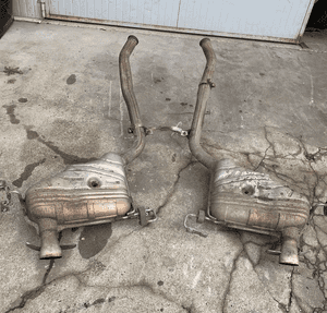 mercedes 450 cdi 420  ML  GL 164  wydech  tłumik końcówka