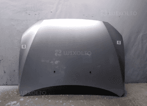 Maska pokrywa silnika mitsubishi lancer viii x srebrna 1