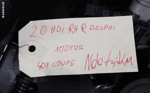 Silnik 2.0 HDI RHR DELPHI 10DYUK przebieg 166 tyś/km Peugeot 407 Coupe 7