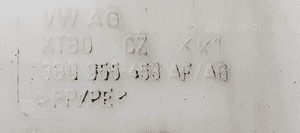 Zbiorniczek spryskiwaczy pompka Skoda Superb I 3B0955453AF 3B0955453AG 5