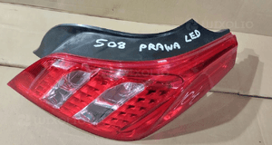 Lampa prawa tył tylna led peugeot 508 i 1 sedan 9686293680A 1