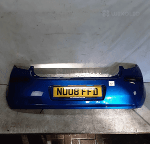 Zderzak tyl tylny renault clio 3 iii terna niebieski błekitny 1