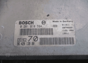 STEROWNIK SILNIKA PEUGEOT 206 2.0 HDI 0281010594 2