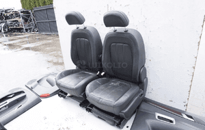 Fotele siedzenia skóra 5 osób grzane opel antara 5