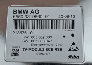 BMW X5 / X6 TV-Modul2 ECE RSE 9319560 65509319560 4