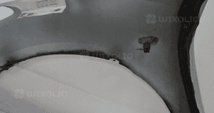 Błotnik przedni prawy mazda 2 de 2010 15