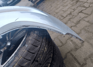 VW Touareg 1 I Lift R-Line 07/10 zderzak grill przód przedni 11
