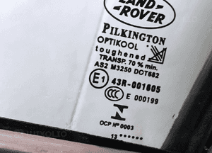 LAND ROVER DISCOVERY IV L319 DRZWI LEWY PRZÓD PRZEDNIE SZYBA LOGOWANA KLAMKA KIERUNKOWSKAZ ORYGINAŁ 7